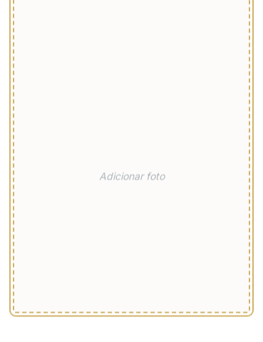 Espaço de foto ghost no editor com o prompt para clicar e adicionar
